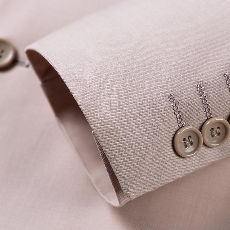 Men's Slim Fit 2-Piece Business Suits | Solid Color Wedding Groom Outfit | Custom Jacket, Vest & Trousers | Formal Office & Ceremony Attire | Versatile Business to Casual Wear Menswear